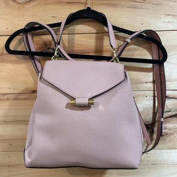Stuart Weitzman Small Pink Leather Brielle Backpack NWOT Stuart Weitzman Small Brielle Backpack in Buff Pink Leather main image 2